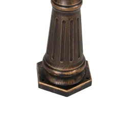 QAZQA Antike Außenlaterne gold 3-flammig IP44 - New Haven