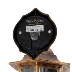 QAZQA Antike Außenwandleuchte gold IP44 - New Haven