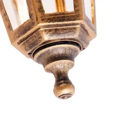 QAZQA Antike Außenwandleuchte gold IP44 - New Haven