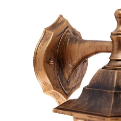 QAZQA Antike Außenwandleuchte gold IP44 - New Haven