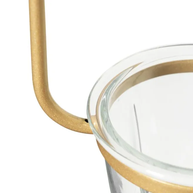 QAZQA Art Deco Deckenlampe Gold mit weißem Glas - Isabella