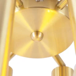 QAZQA Art Deco Deckenleuchte Gold 6-flammig -Tubi