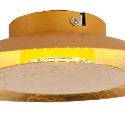 QAZQA Art Deco Deckenleuchte Gold / Messing inkl. LED - So.