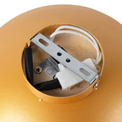 QAZQA Art Deco Deckenleuchte Gold / Messing inkl. LED - So.