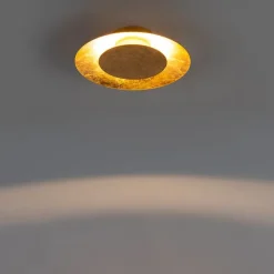 QAZQA Art Deco Deckenleuchte Gold / Messing inkl. LED - So.