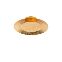 QAZQA Art Deco Deckenleuchte Gold / Messing inkl. LED - So.