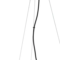 QAZQA Art Deco Hängelampe Gold mit Rauchglas 12 Lichter - David