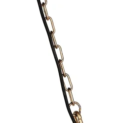 QAZQA Art Deco Hängelampe mit Kristallen / Gold 50 cm - Kasbah