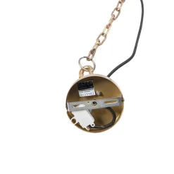 QAZQA Art Deco Hängelampe mit Kristallen / Gold 50 cm - Kasbah