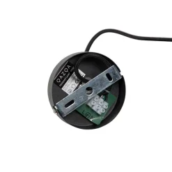 QAZQA Art Deco Hängelampe schwarz mit Rauchglas 30 cm - Pallon