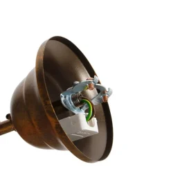 QAZQA Art Deco Kronleuchter Gold 5-Licht mit weißen Kappen - Botanica