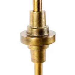 QAZQA Art Deco Tischlampe Bronze ohne Schirm - Diverso