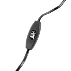 QAZQA Art Deco Tischlampe Bronze ohne Schirm - Diverso