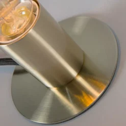 QAZQA Art Deco Tischlampe Gold - Facil