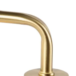 QAZQA Art Deco Tischlampe Messing - Facil