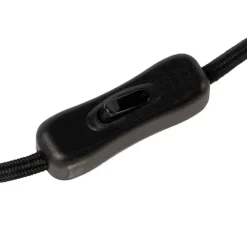 QAZQA Art Deco Tischlampe Messing - Facil