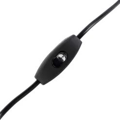 QAZQA Art Deco Tischlampe mit Veloursschirm rot 35 cm - Diverso