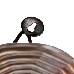 QAZQA Art Deco Wandleuchte Kupfer 138 cm - Kreise