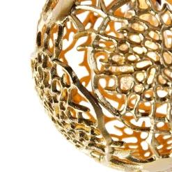 QAZQA Art-Deco-Deckenleuchte Gold mit Schwarz - Maro