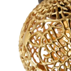 QAZQA Art-Deco-Deckenleuchte Gold mit Schwarz - Maro