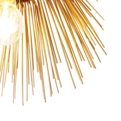 QAZQA Art-Deco-Deckenleuchte Gold mit Lichteffekt - Broom