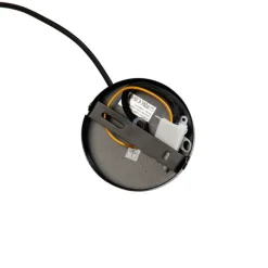 QAZQA Art-Deco-Hängelampe Gold mit Schwarz - Wesley