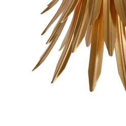 QAZQA Art-Deco-Hängelampe Gold mit Schwarz - Wesley