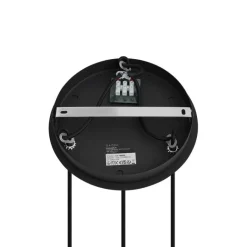 QAZQA Art-Deco-Hängelampe schwarz mit Rauchglas rund 3-flammig - Vidro