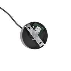 QAZQA Art-Deco-Hängelampe schwarz mit Rauchglas - Bizle