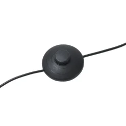 QAZQA Art-Deco-Stehleuchte Beige mit weißen Federn - Peahen