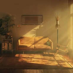 QAZQA Art-Deco-Stehleuchte Gold mit Schwarz - Wesley