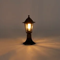 QAZQA Außenlampe Antik Messing IP44 - New Haven