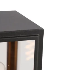 QAZQA Außenlampenmast grau 50 cm IP44 - Sutton