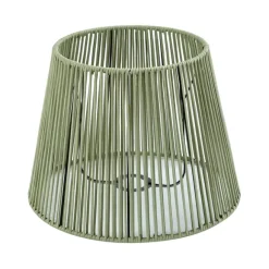 QAZQA Außenlampenschirm mit grünem Seil IP54 40/28/30 - Jayla