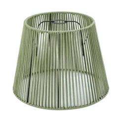 QAZQA Außenlampenschirm mit grünem Seil IP54 40/28/30 - Jayla