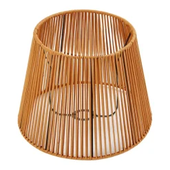 QAZQA Außenlampenschirm mit orangefarbenem Seil IP54 40/28/30 - Jayla