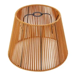 QAZQA Außenlampenschirm mit orangefarbenem Seil IP54 40/28/30 - Jayla