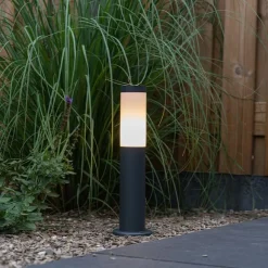 QAZQA Außenlaterne anthrazit 45 cm IP44 - Rox