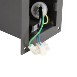 QAZQA Außenleuchte 30 cm anthrazit mit Erdungsstift und Kabelmuffe - Dänemark