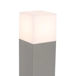 QAZQA Außenleuchte 30 cm grau mit Erdungsstift und Kabelmuffe - Dänemark