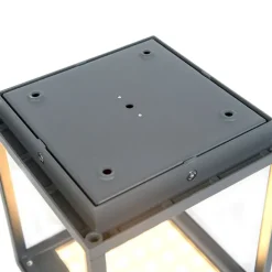 QAZQA Außenleuchte inkl. Solar, Bewegungsmelder und Dämmerungsschalter - Volendam