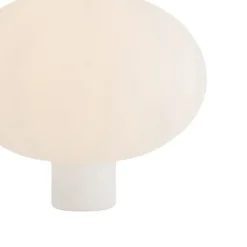 QAZQA Außen-Pendelleuchte weiß 35 cm mit rotem Stecker IP44 - Pion