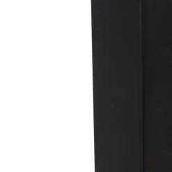 QAZQA Außenpfosten schwarzes Opalglas 70 cm Erdungsstift und Kabeltülle - Dänemark