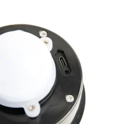 QAZQA Außenstehleuchte blau inkl. LED 3-stufig dimmbar auf Solar - Ferre