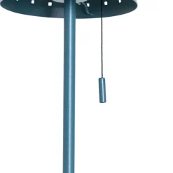 QAZQA Außenstehleuchte blau inkl. LED 3-stufig dimmbar auf Solar - Ferre