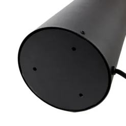 QAZQA Außenstehleuchte schwarz 65 cm - Pilz