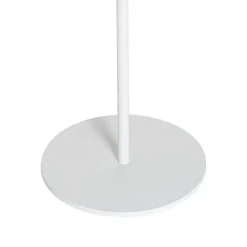 QAZQA Außenstehleuchte weiß inkl. LED 3-stufig dimmbar auf Solar - Ferre