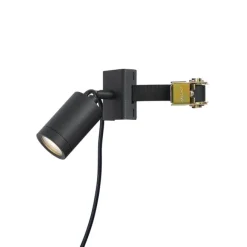 QAZQA Außenstrahler Schwarz für Baum GU10 50mm Drehbar und Neigbar IP65 - Solo