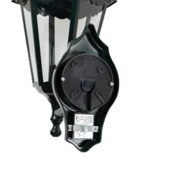 QAZQA Außenwandlaterne dunkelgrün mit Bewegungsmelder IP44 - New Orleans up