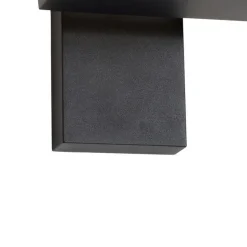 QAZQA Außenwandlaterne schwarz inkl. LED IP54 - Ferdinand